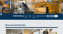 Desktop Screenshot of eurohotelbarcelona.com